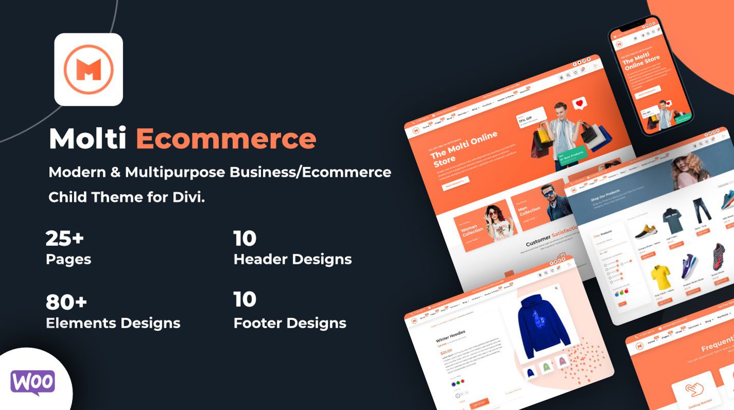 Molti Ecommerce Product Header