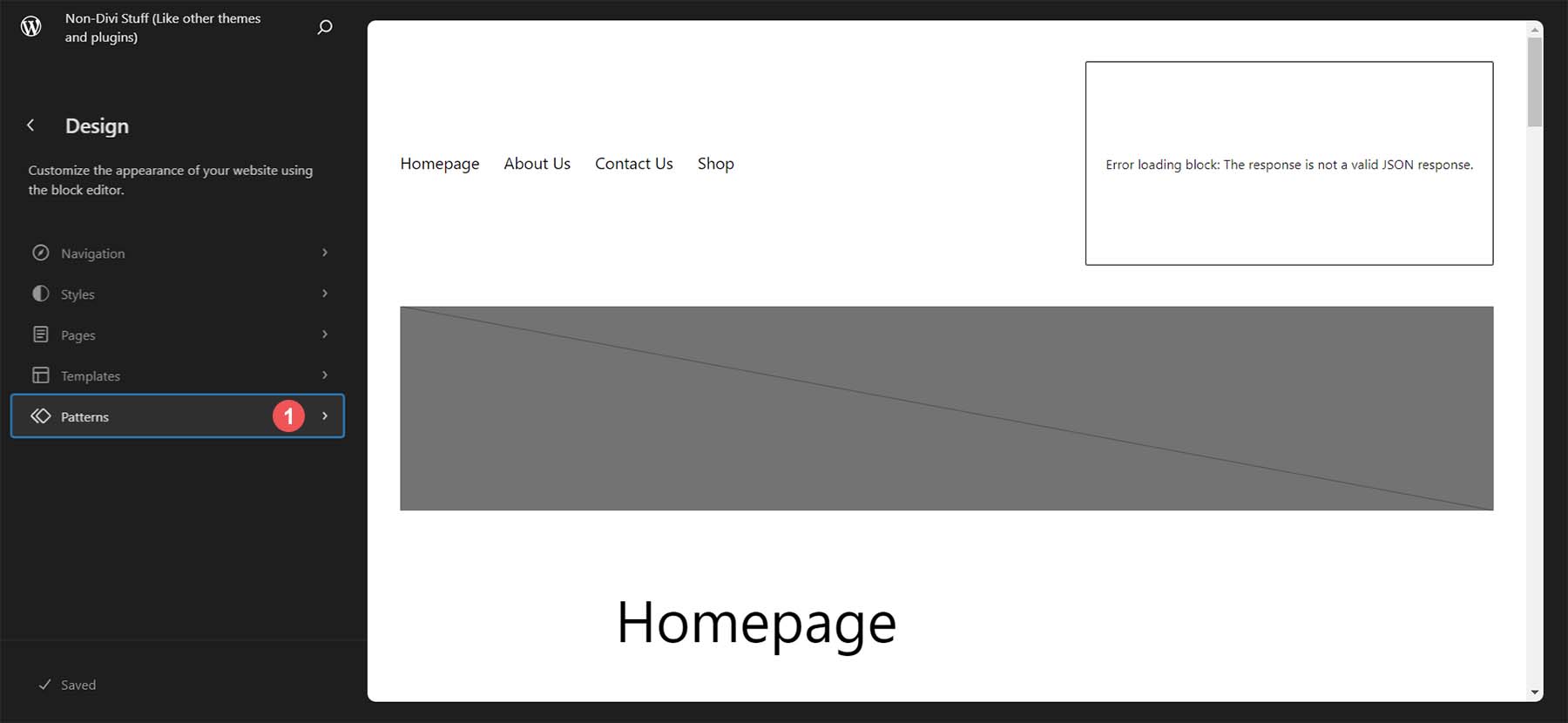 Access Editor Patterns