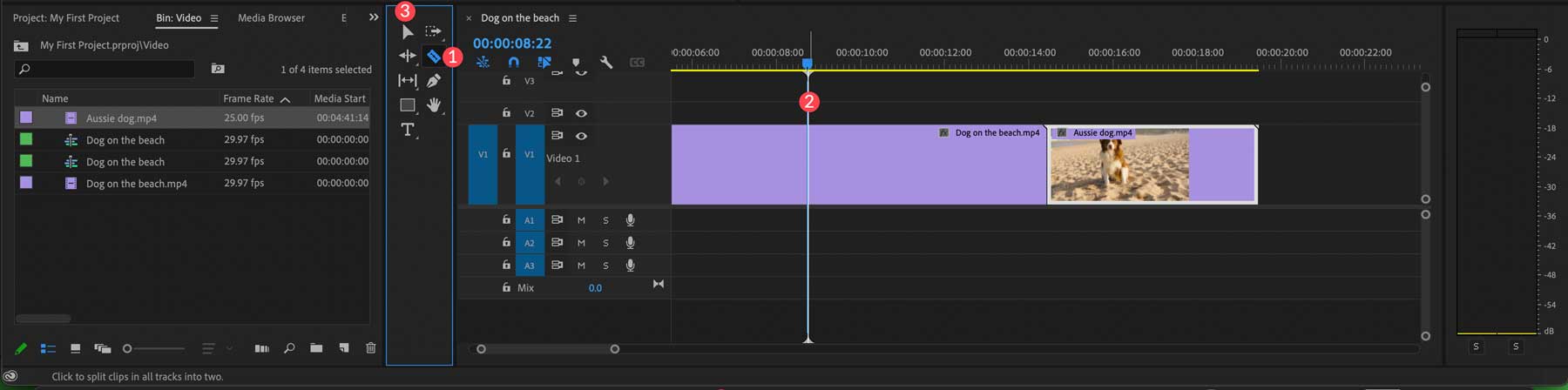 making timeline cuts