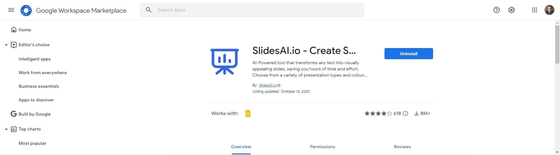 slideai install