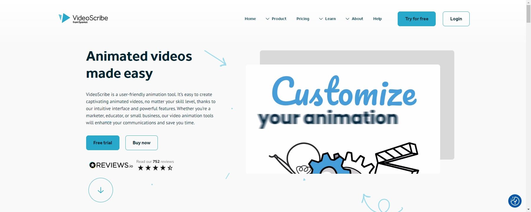 VideoScribe ai animation tools