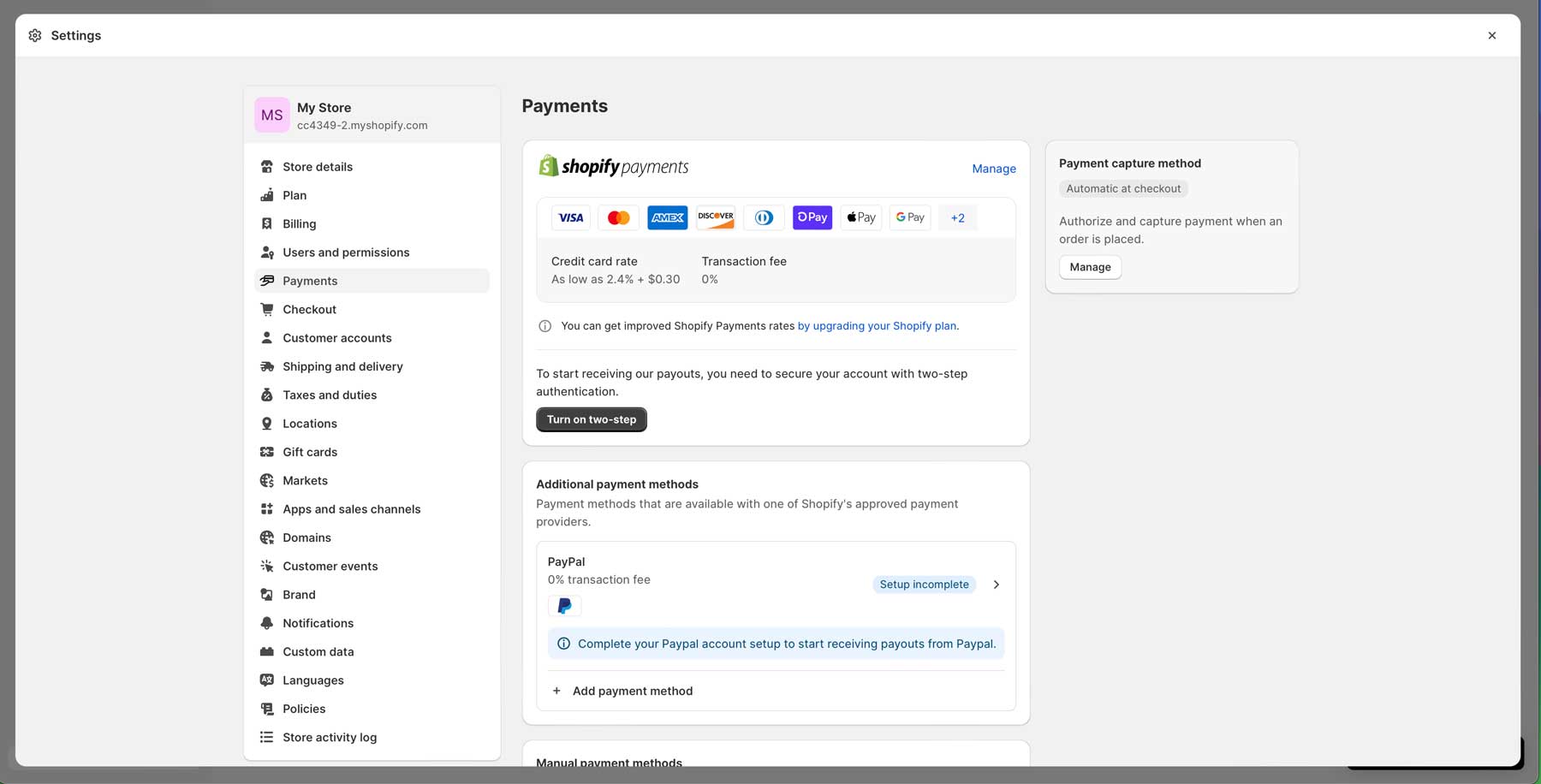 Payment gateways