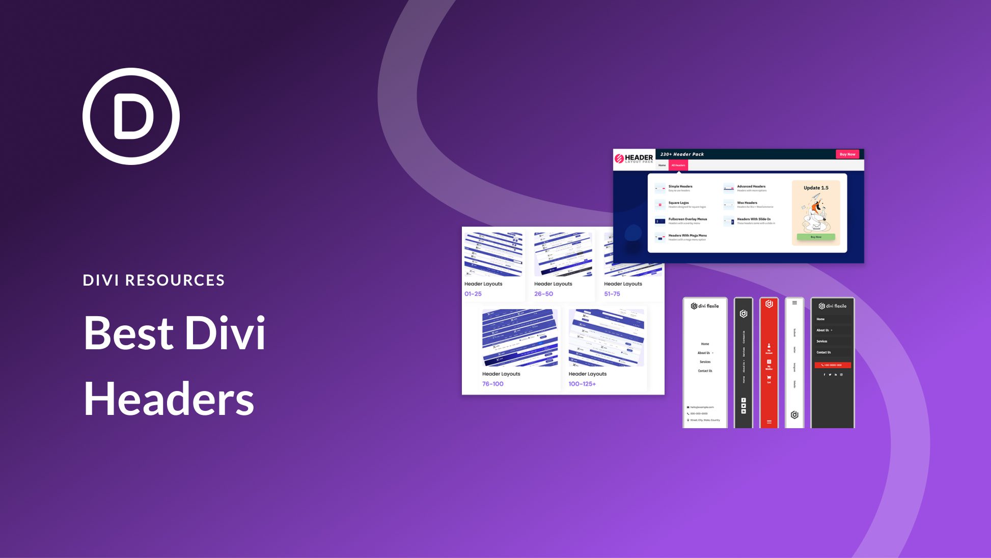 Best Divi Headers to Engage Your Visitors (4 Header Packs)