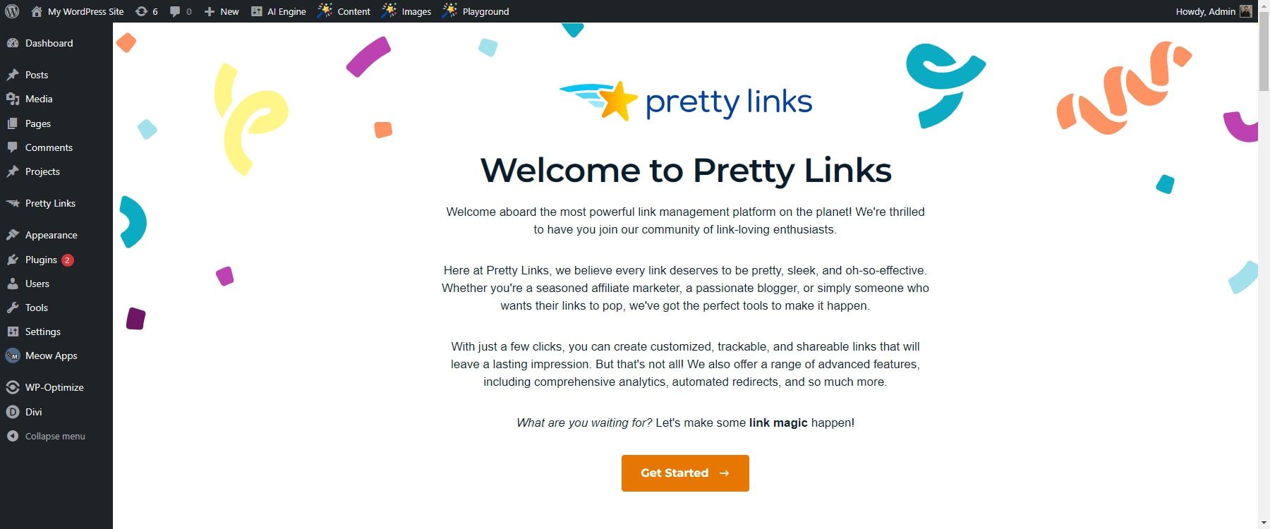 pretty links overview