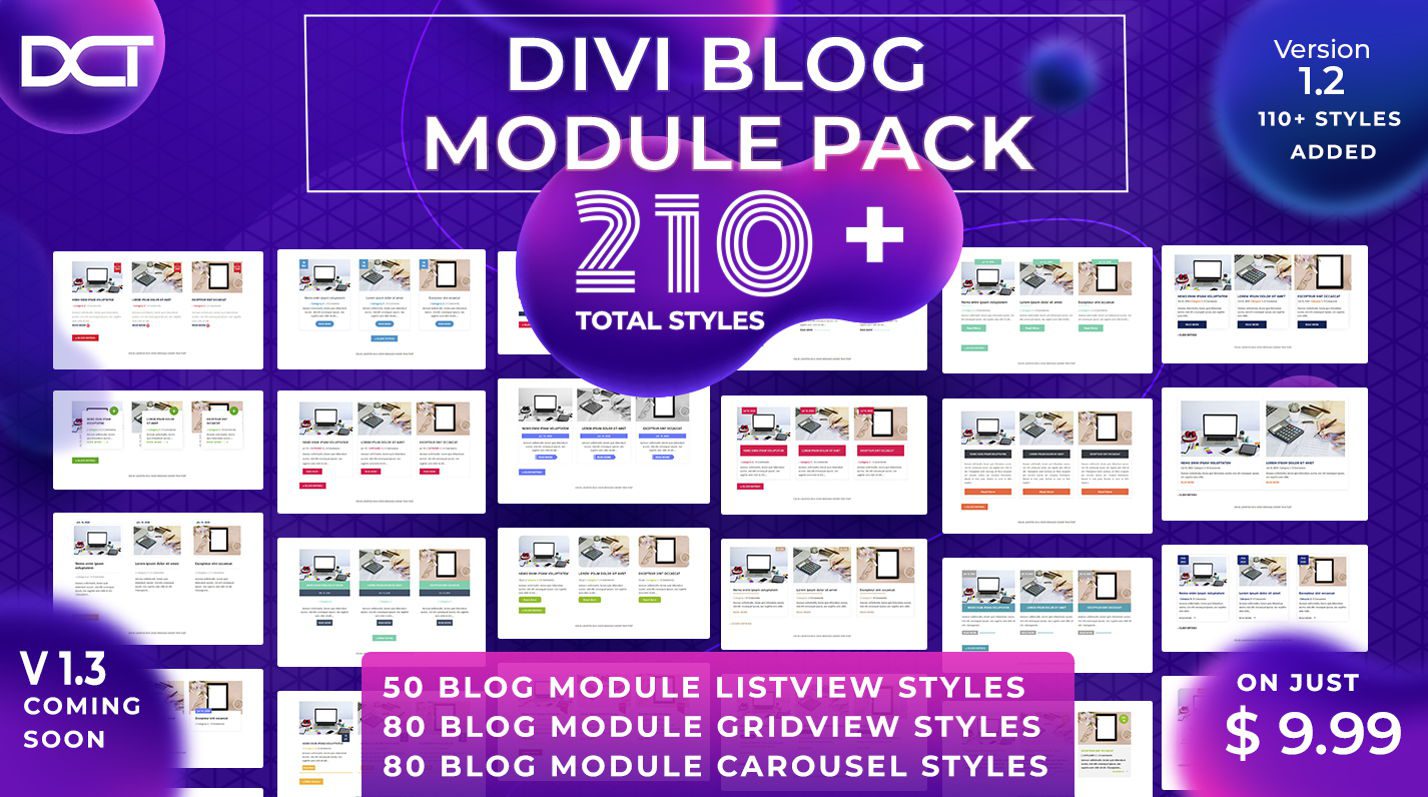 Divi Blog Module Pack 1.2