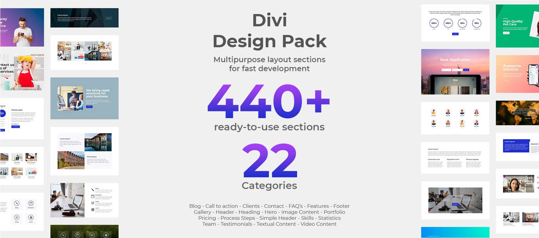 Divi Design UI Kit