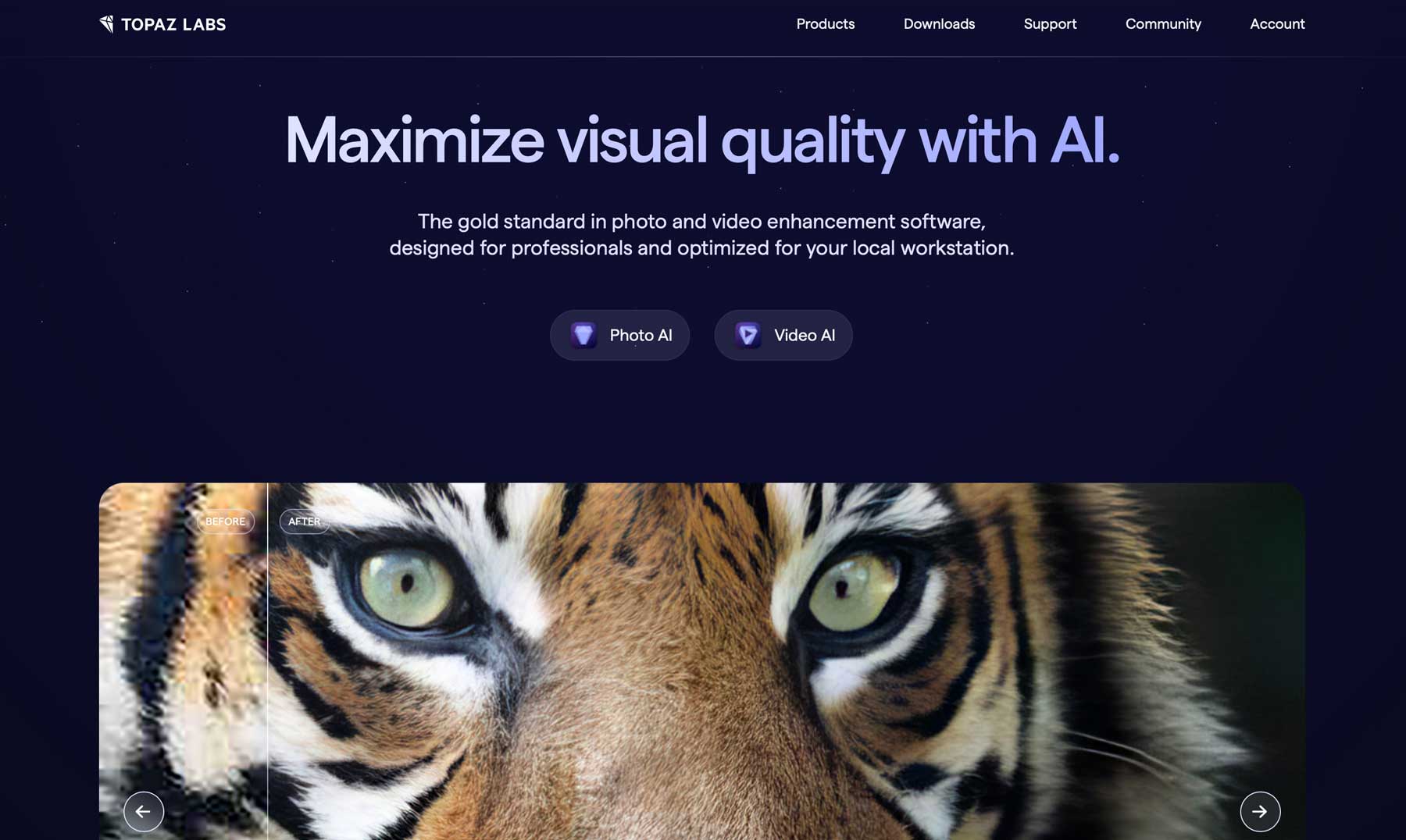 Topaz Labs best AI design tools