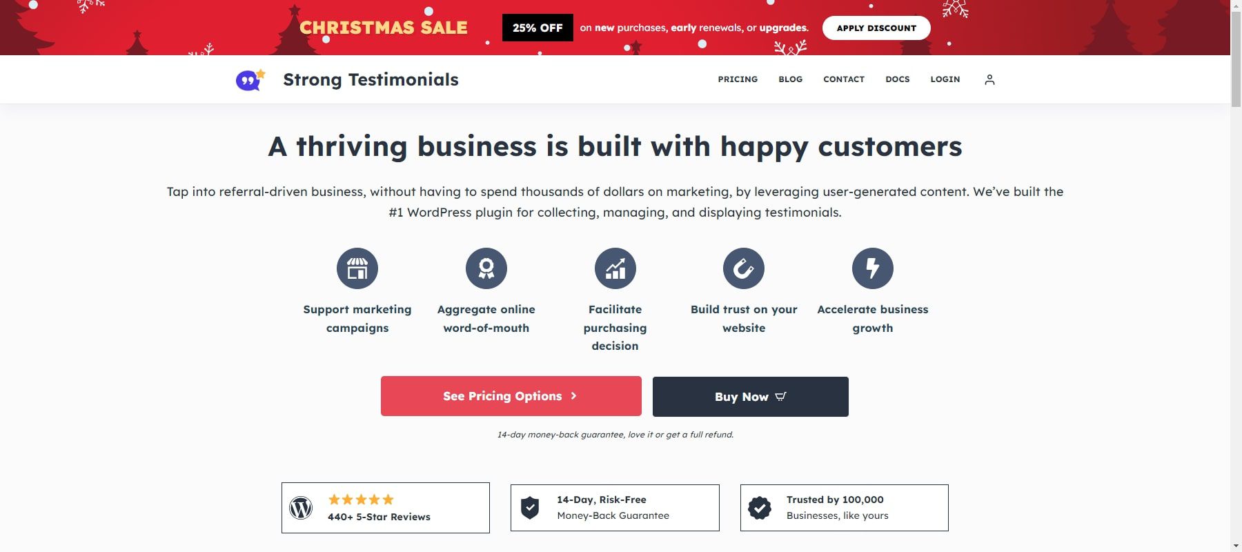 strong testimonials plugin