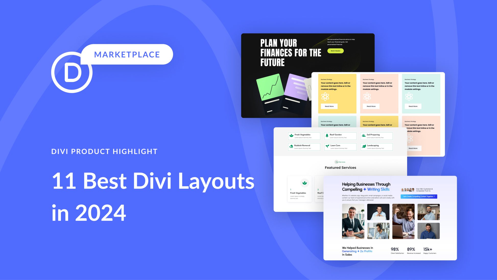 11 Best Divi Layouts in 2024 (Top Choices)