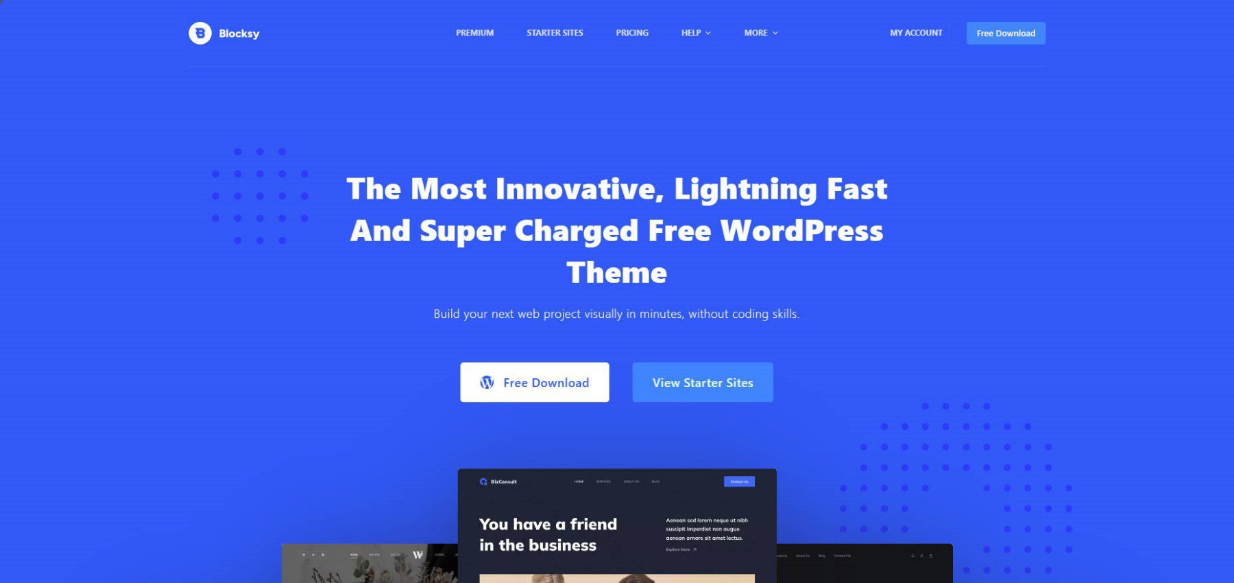 Blocksy Theme - Landing Page - January 2024