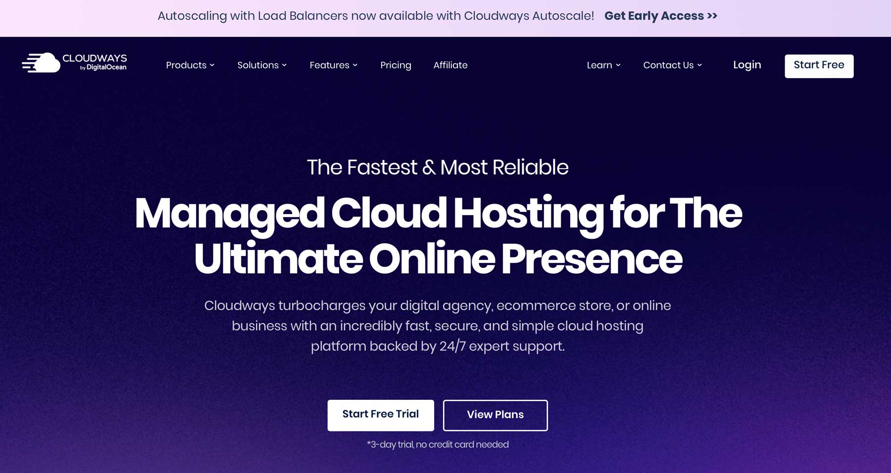 Cloudways WordPress hosting