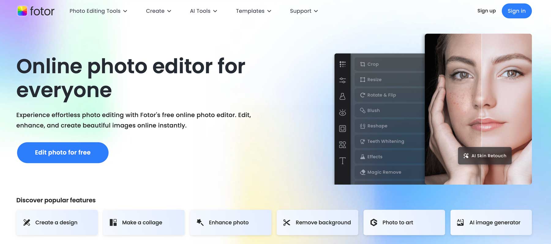 Photo shop enhancer software