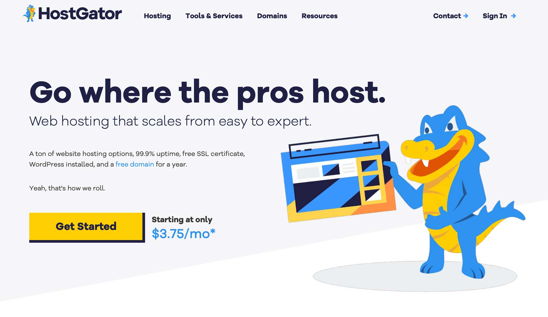 HostGator best wordpress hosting