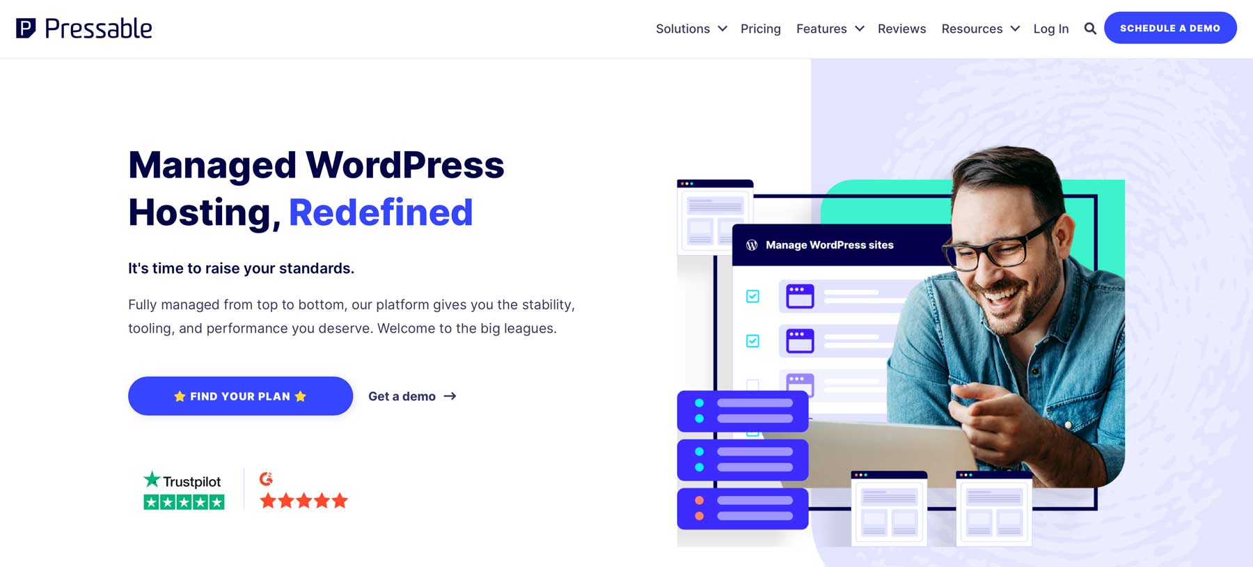 Pressable WordPress hosting