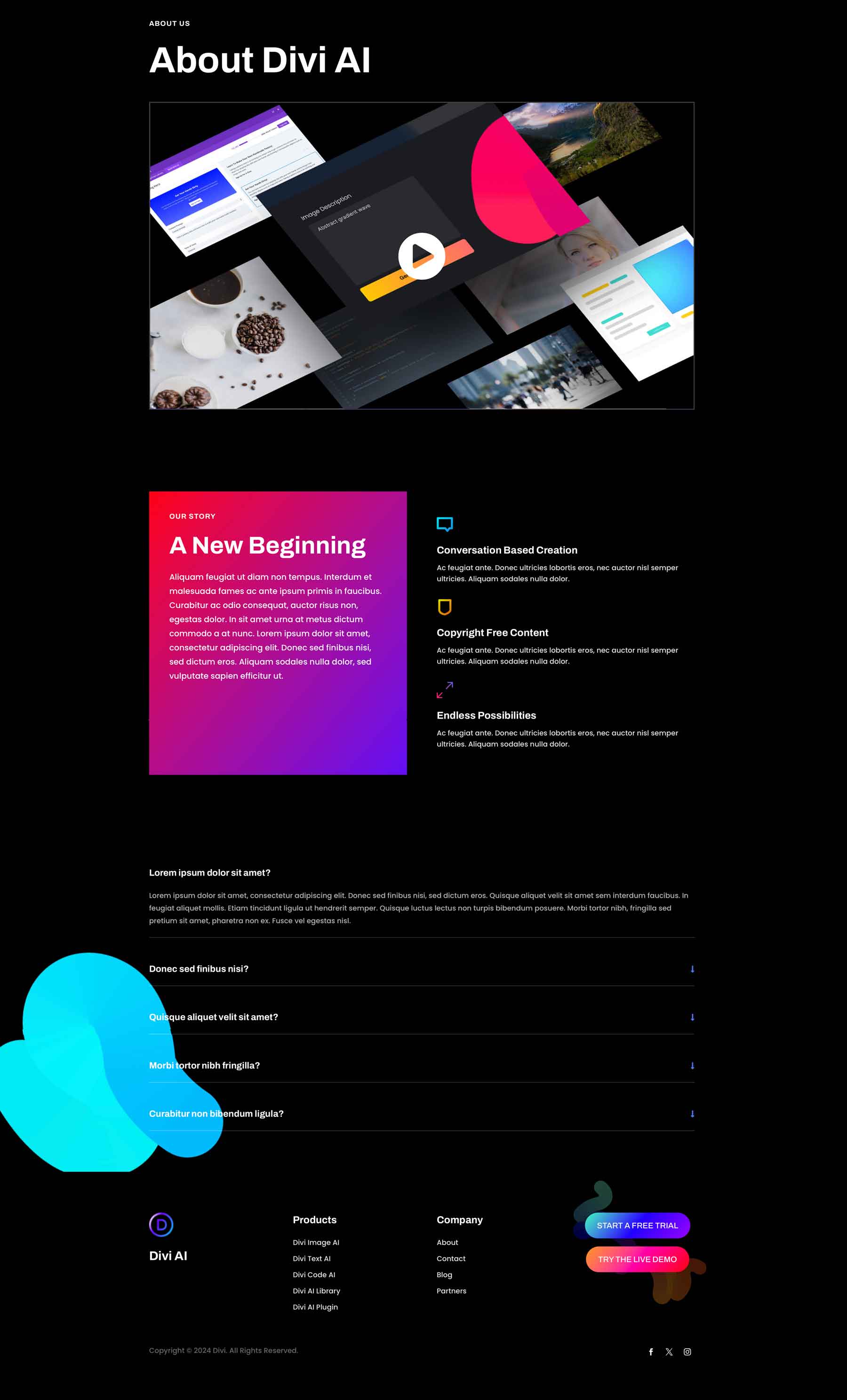 AI Layout Pack for Divi