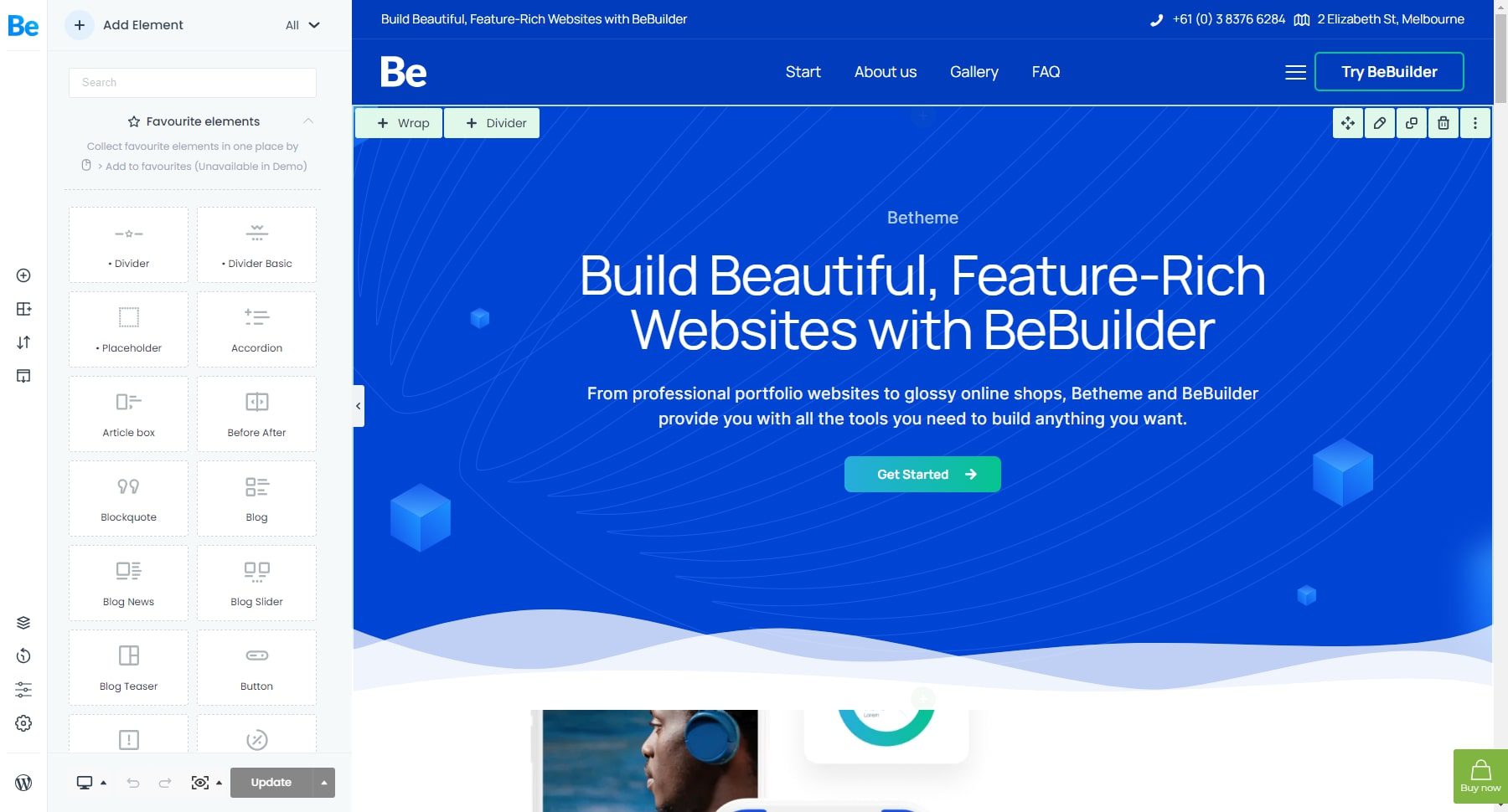 betheme premium wordpress theme