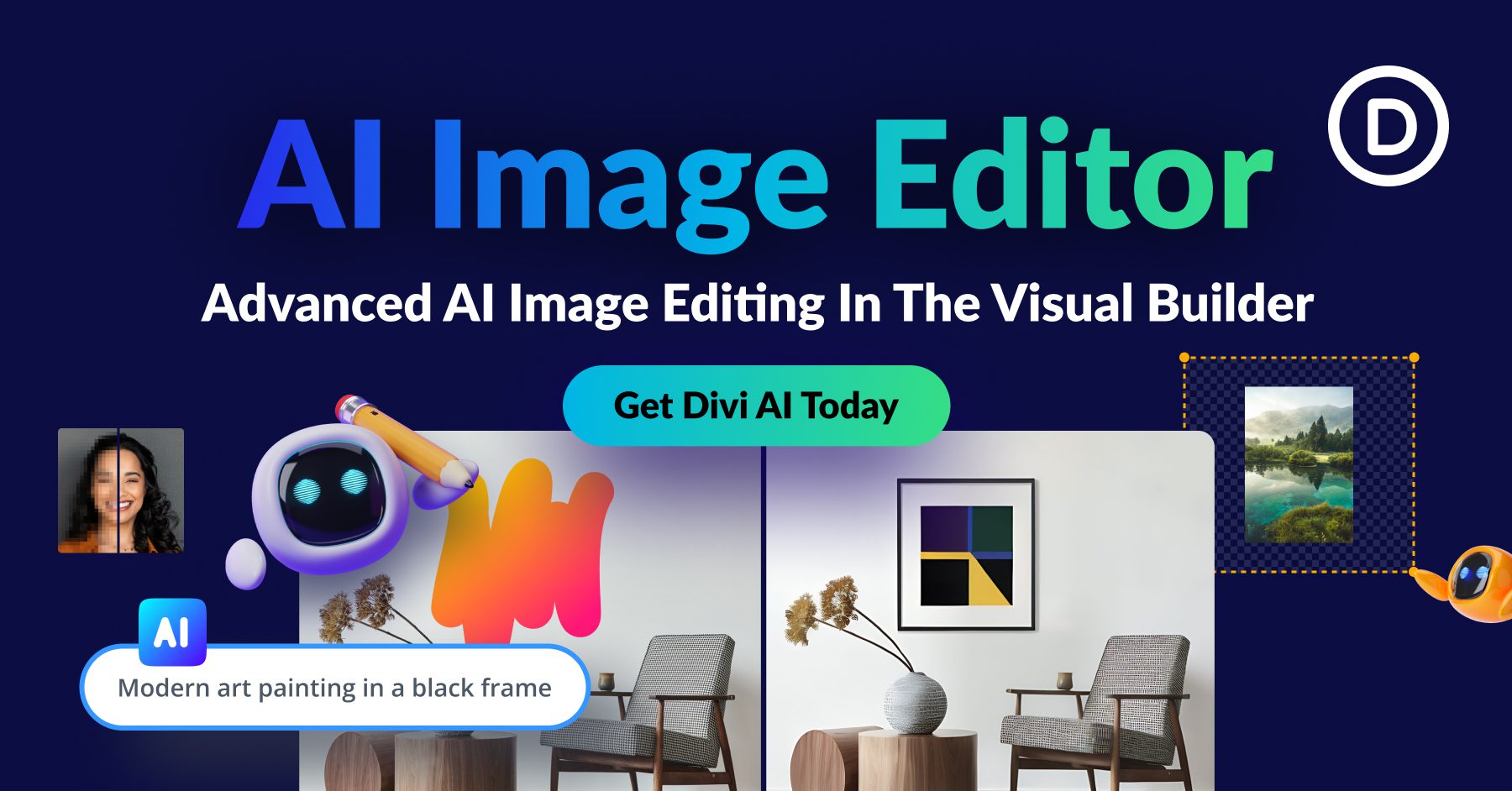 The New Divi AI Image Editor