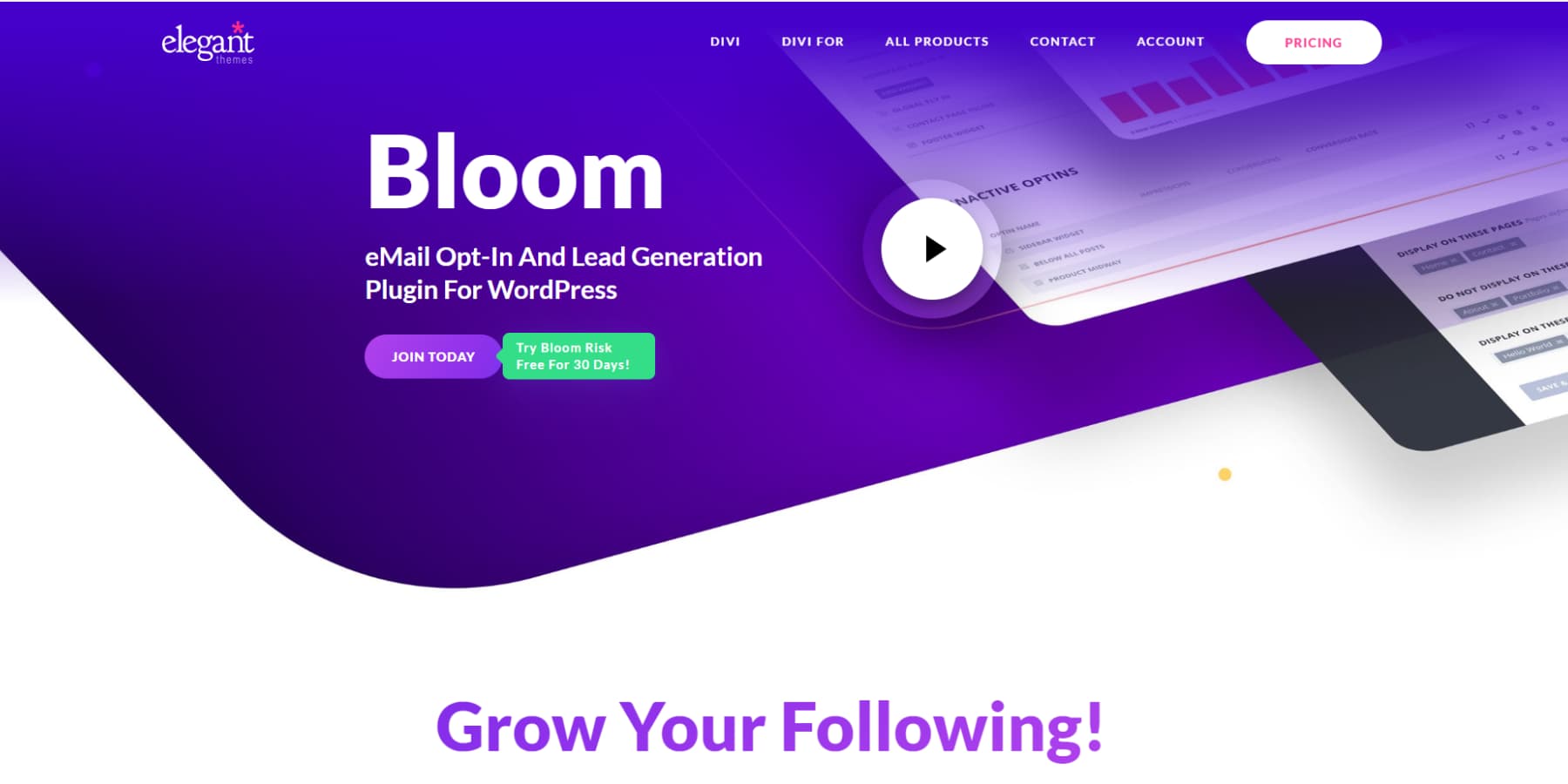 A screenshot of Bloom's screenshot