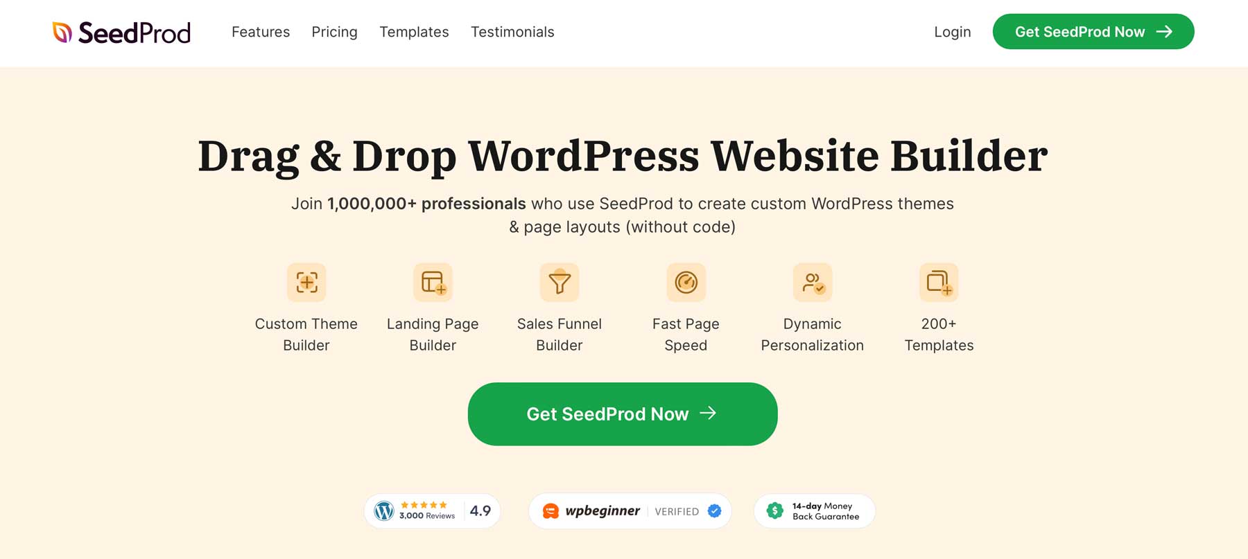 SeedProd responsive WordPress theme