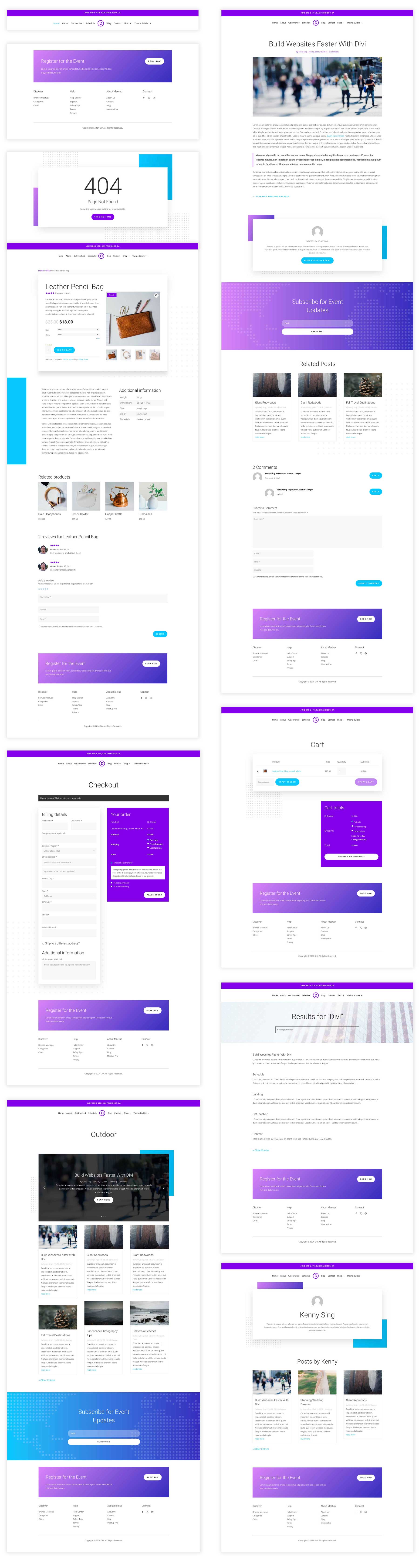 Meetup theme builder pack