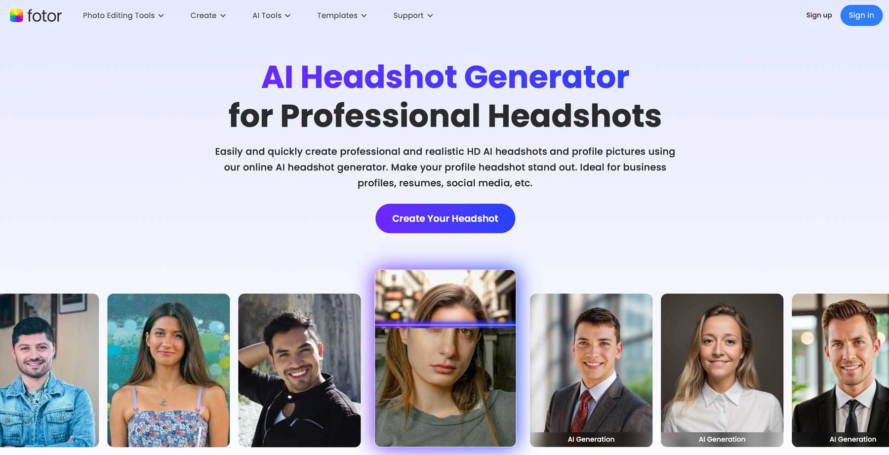 best ai headshot generators