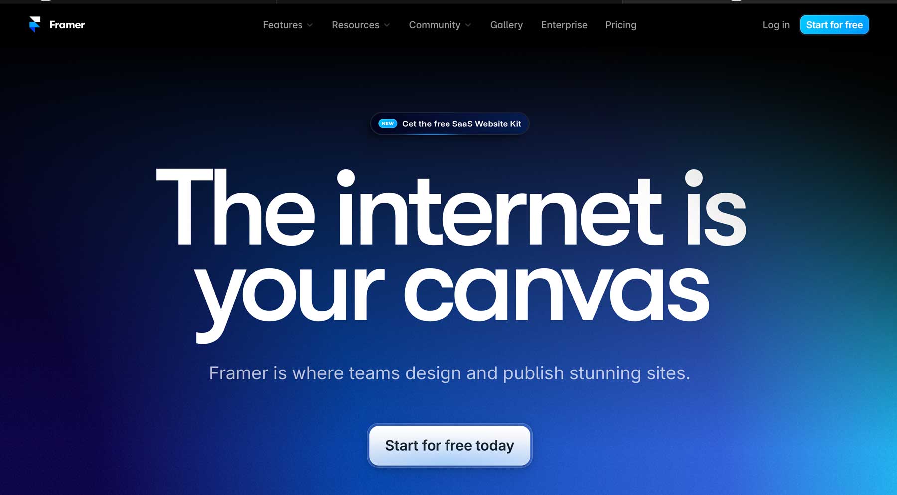 Framer best AI websites