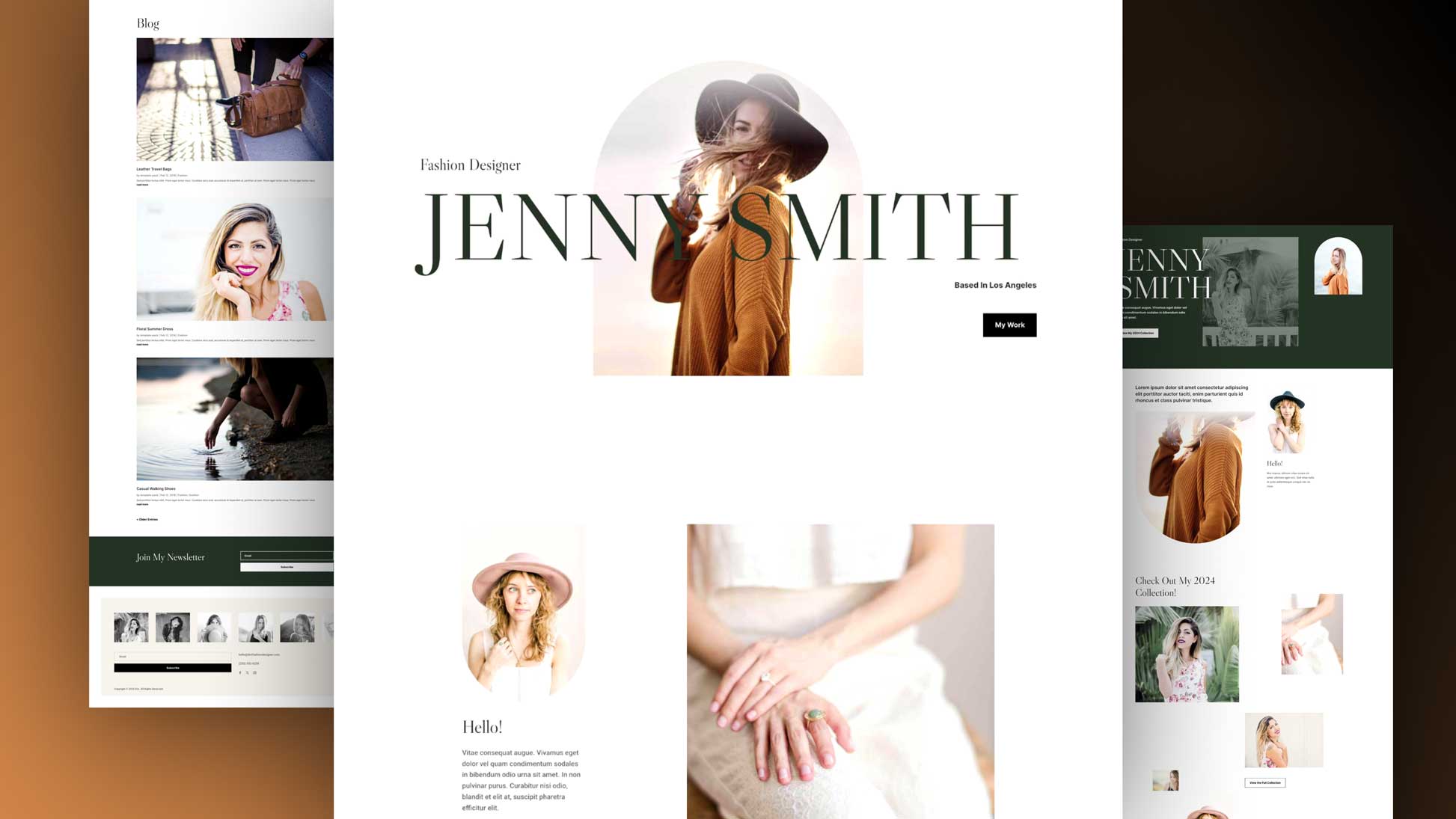 Get a Free Clothing Designer Layout Pack for Divi