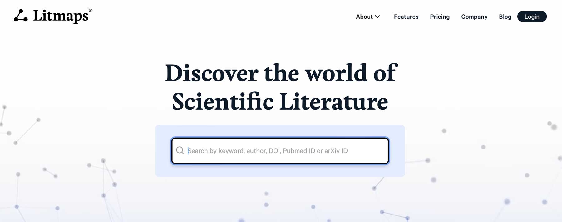 Litmaps AI tools for research