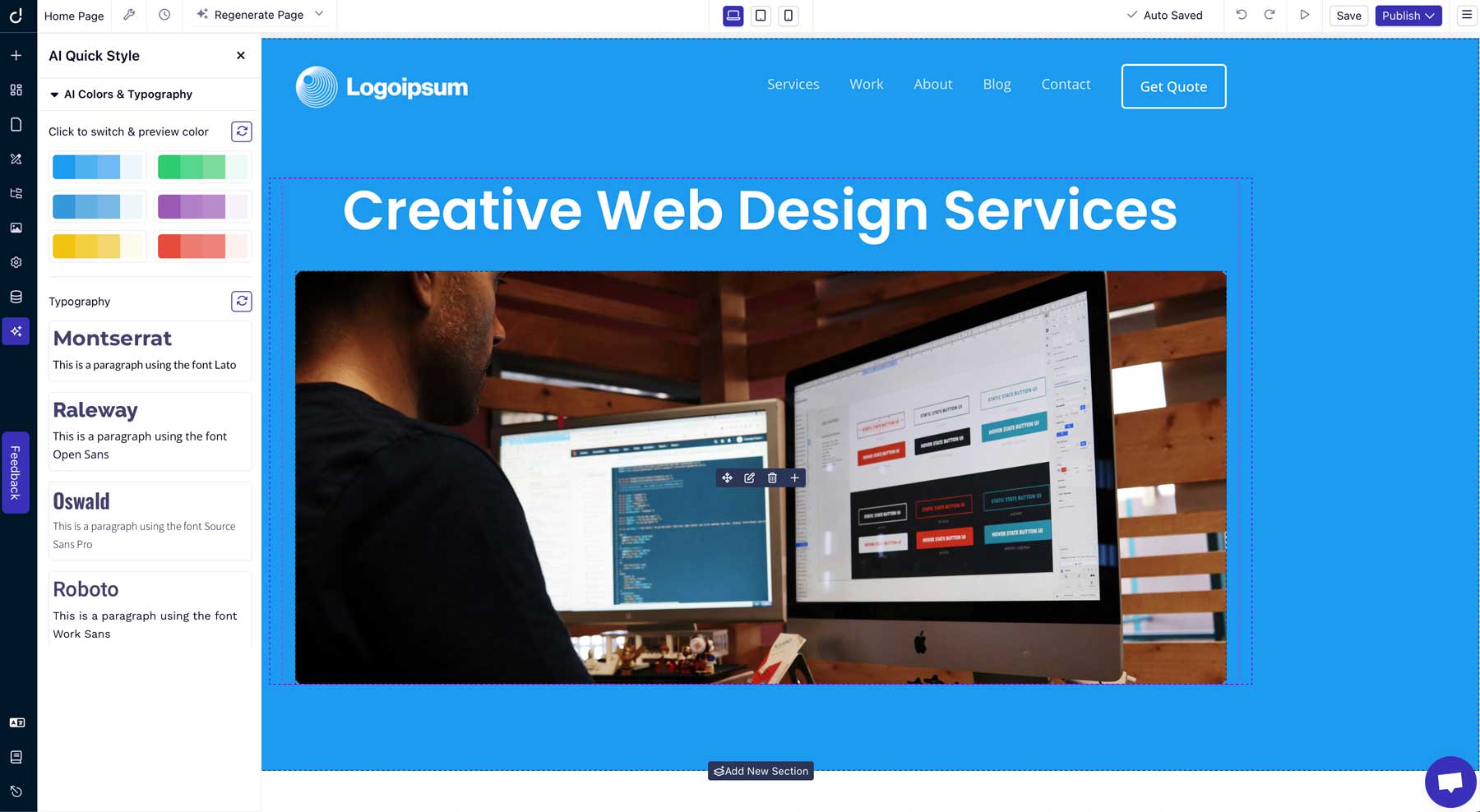 Dorik interface