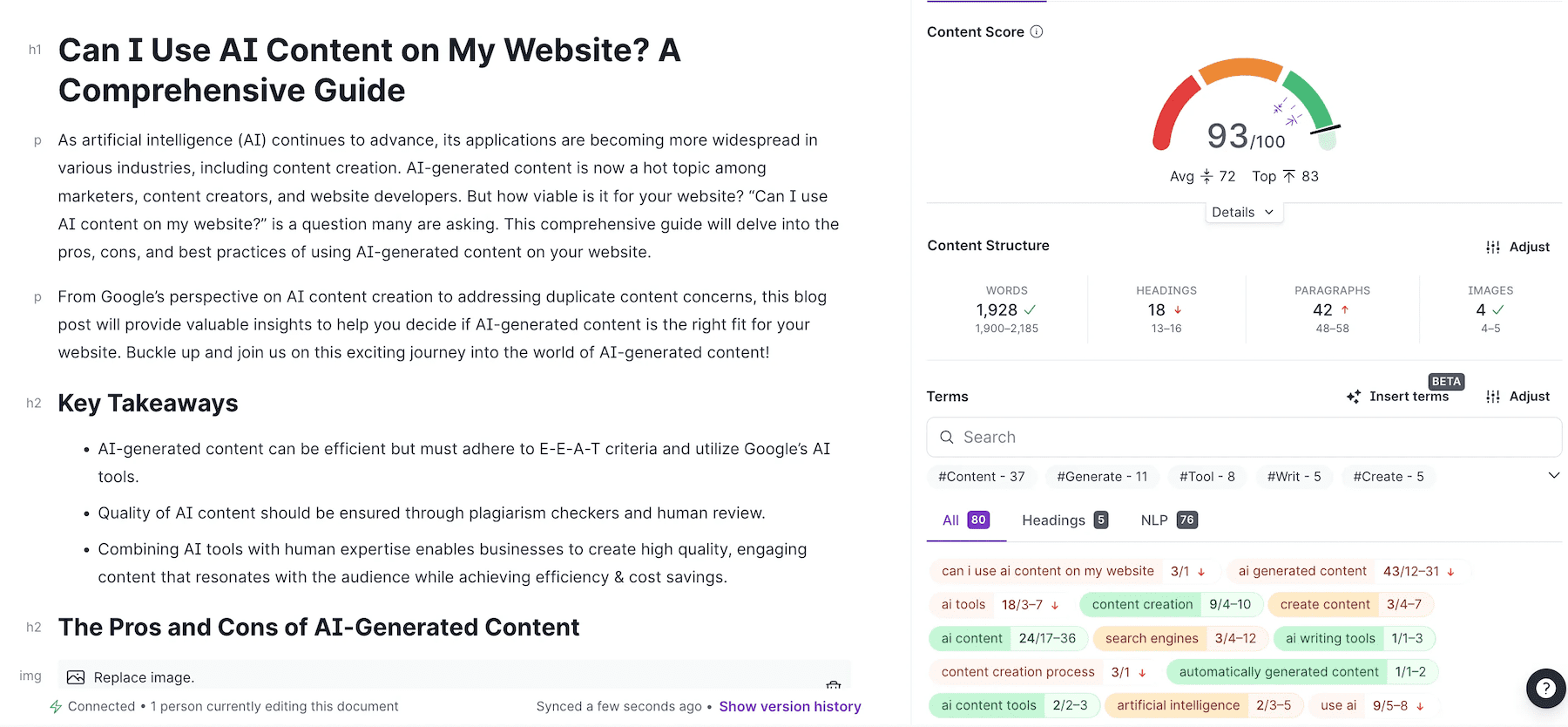 Surfer Ai Seo Content Optimization