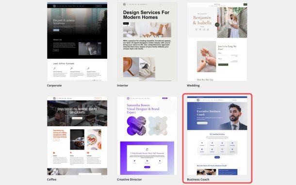 Onstail Website Example New Divi Starter Site for Business Coaches (Quick Install)