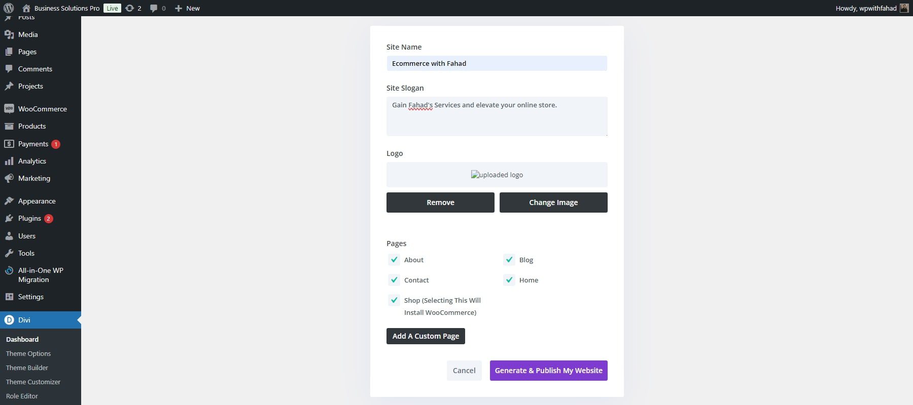 Customize Online Store Starter Site