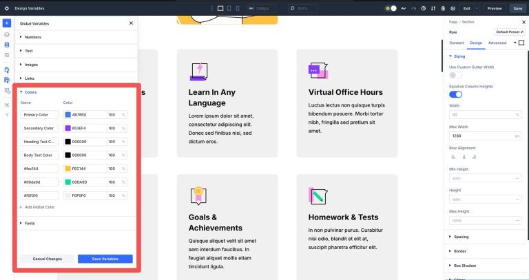 Using Divi 5's Design Variables To Become An Efficient Web Designer