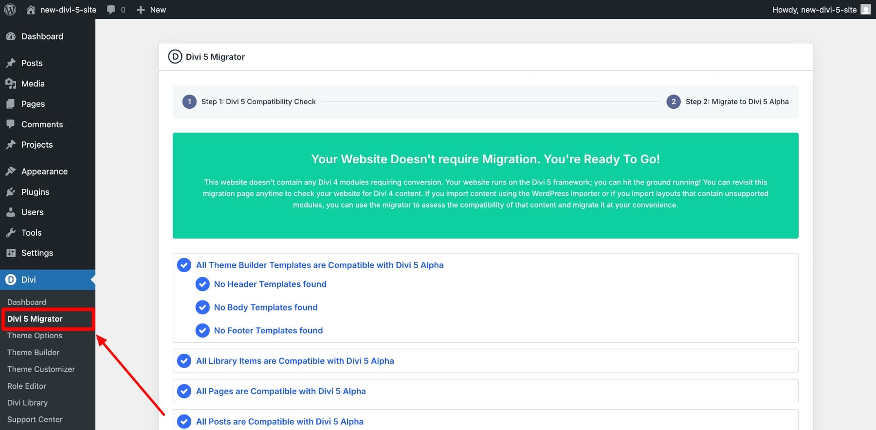 divi 5 migrator tool