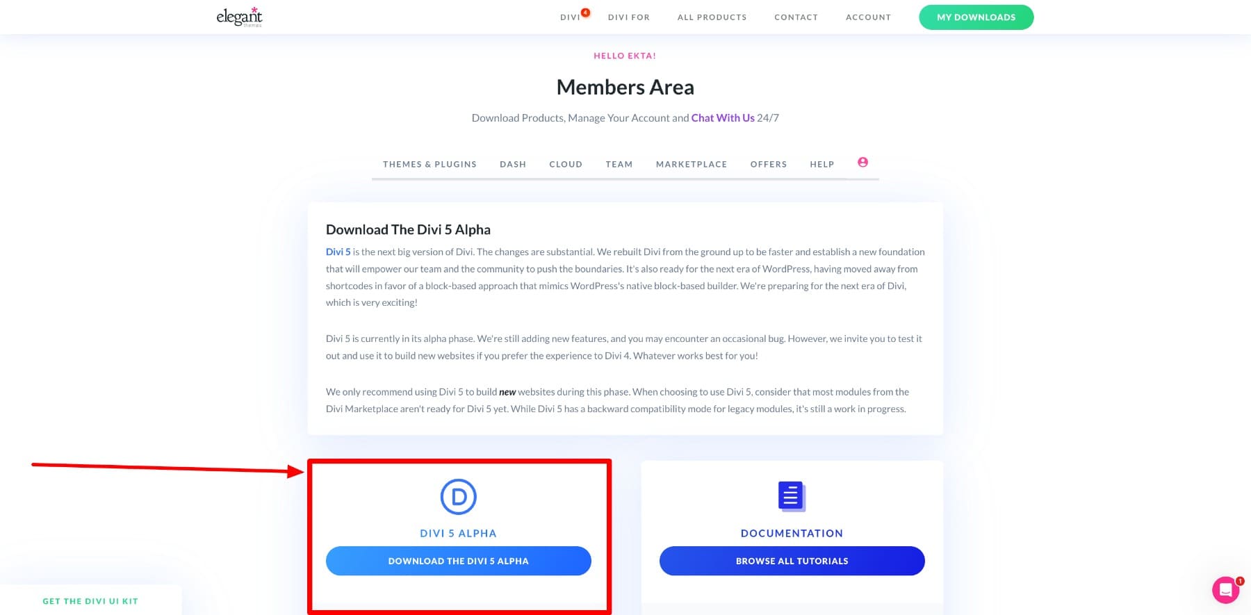 download divi 5 zip folder