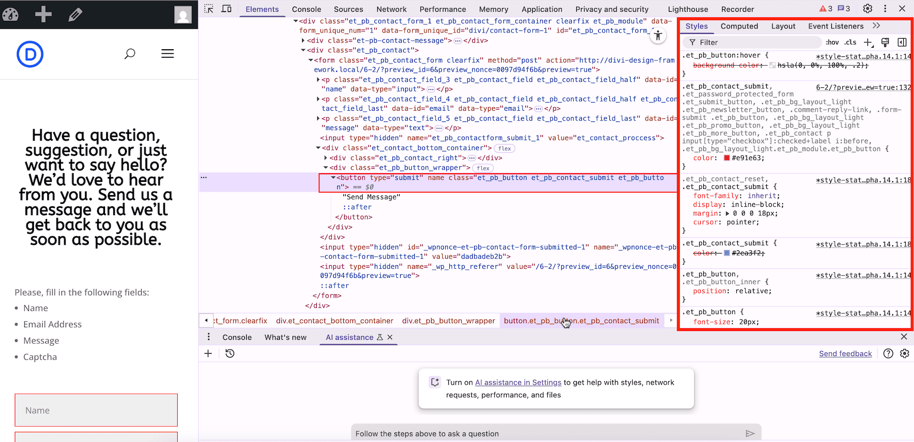 divi organizes based on classes instead of relying on inline styles or bloated HTML