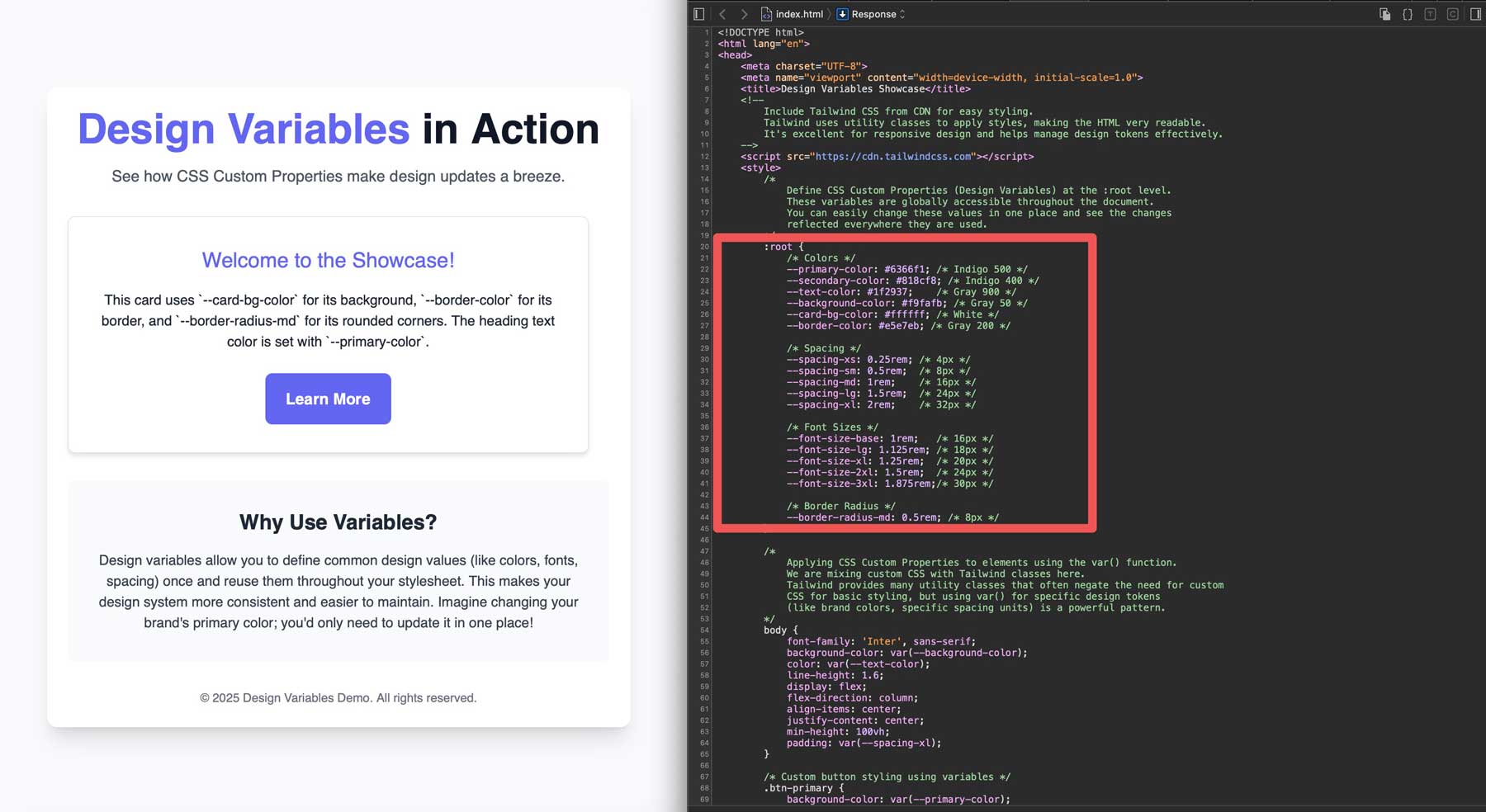 CSS properties