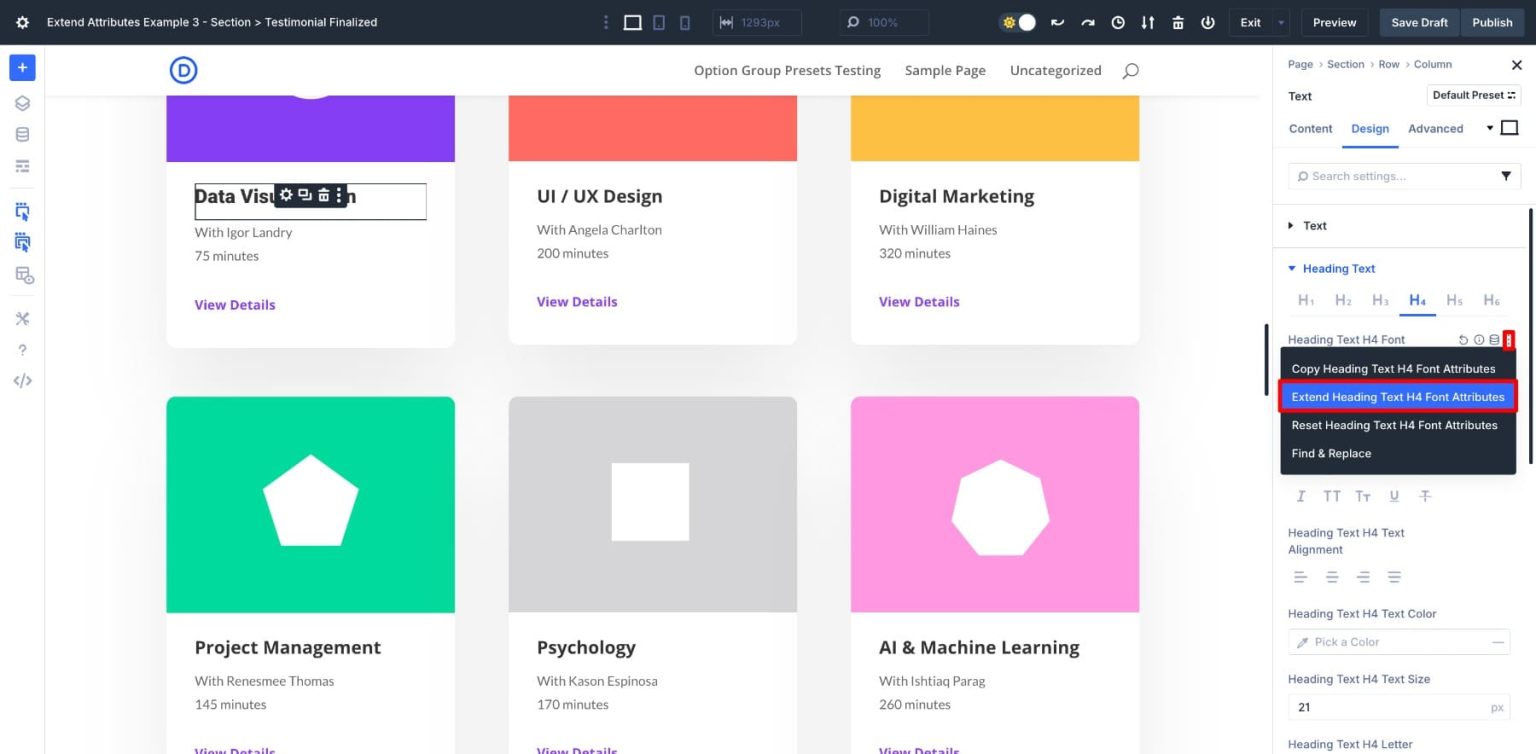 The Flexibility Of Extending To Different Element Types In Divi 5
