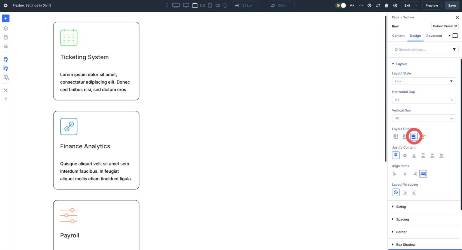 Understanding Every Single Flexbox Setting In Divi 5