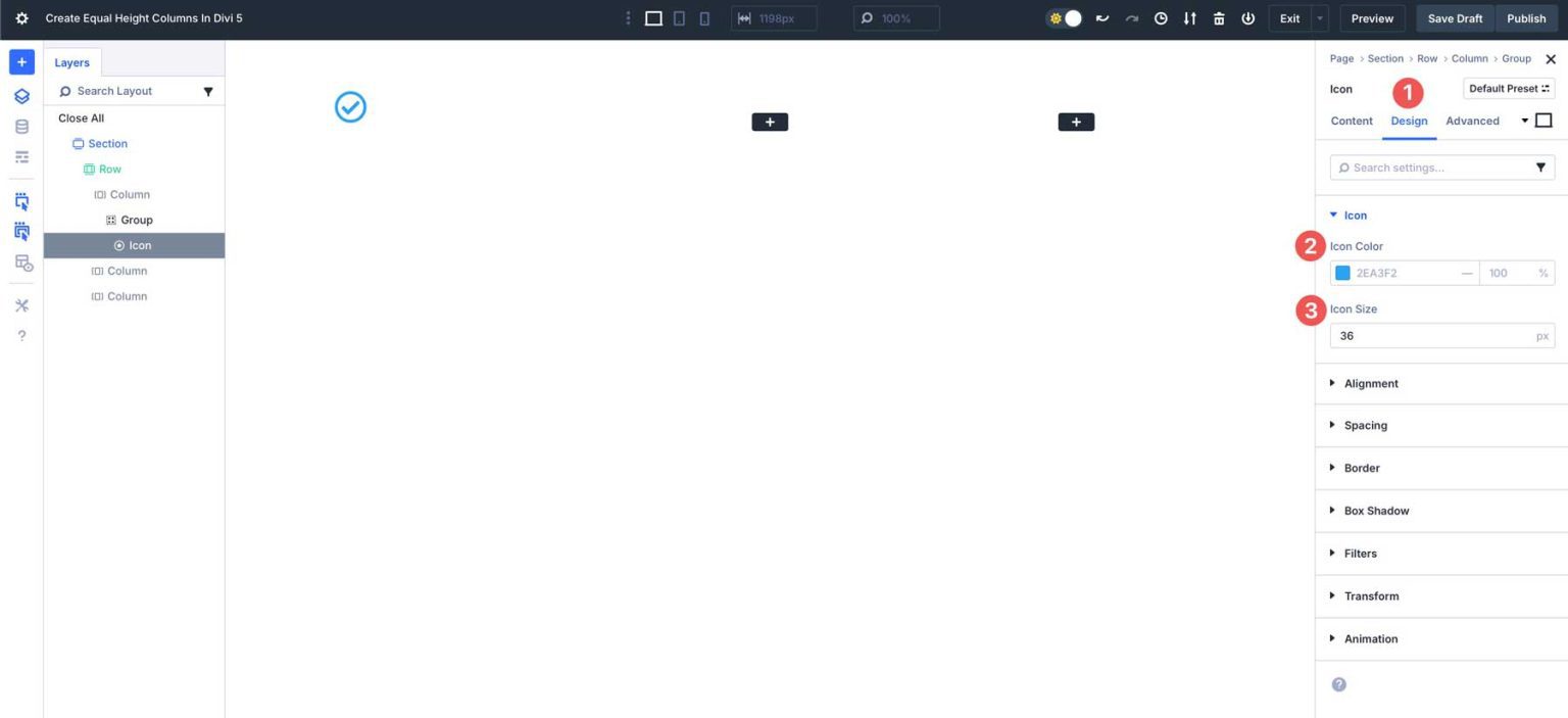 How To Create Equal Columns Heights With Flexbox In Divi 5