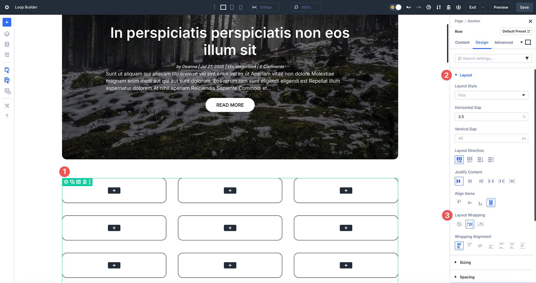 Divi 5 Loop Builder
