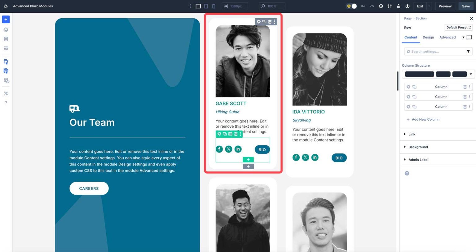 9 Card Layouts Created With Divi 5's Nested Rows & Module Groups