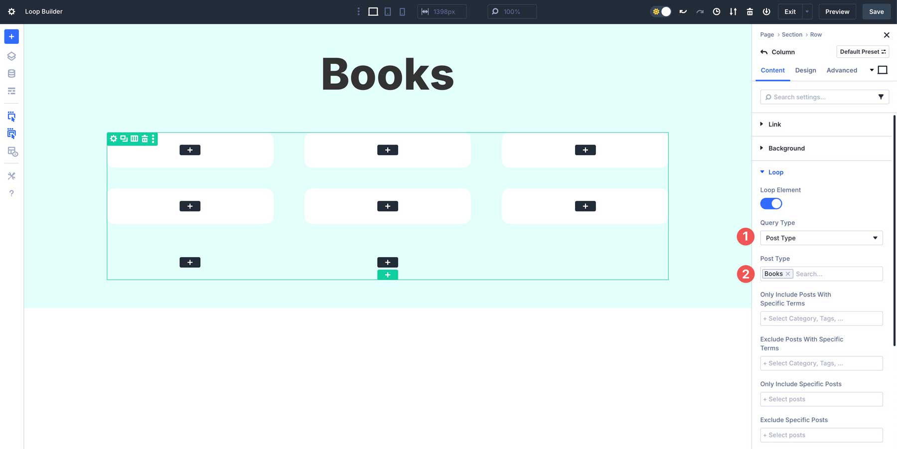 Divi 5 Loop Builder
