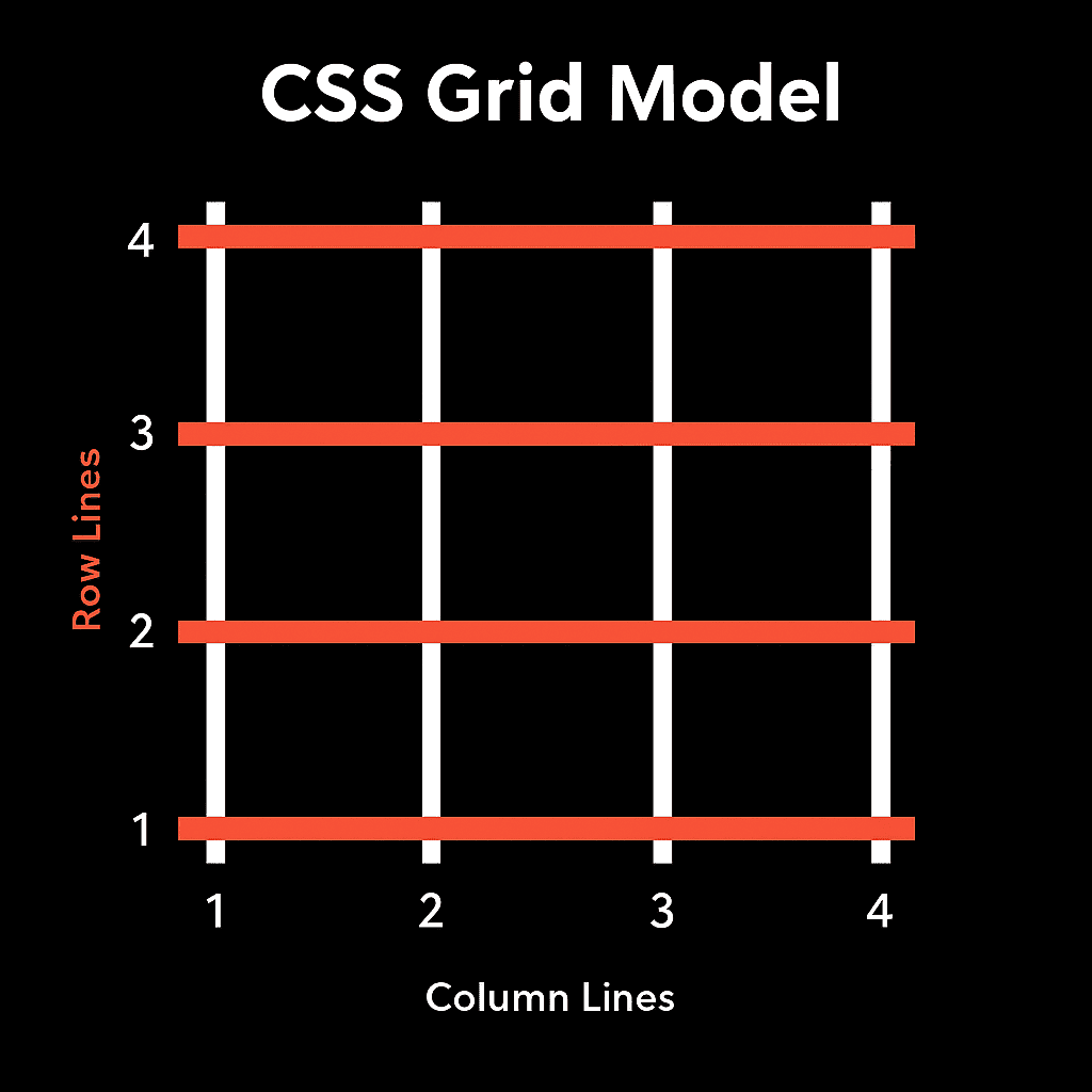 grid lines