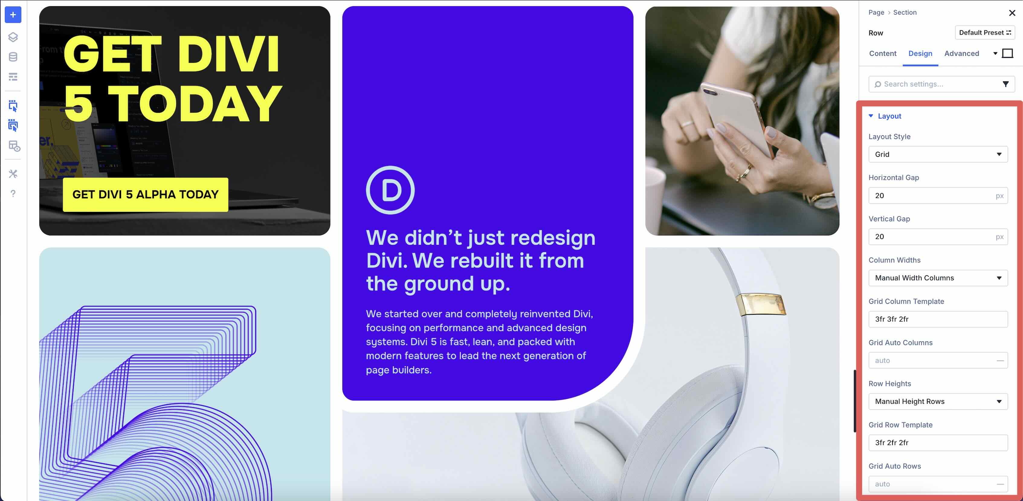 Divi 5 CSS Grid