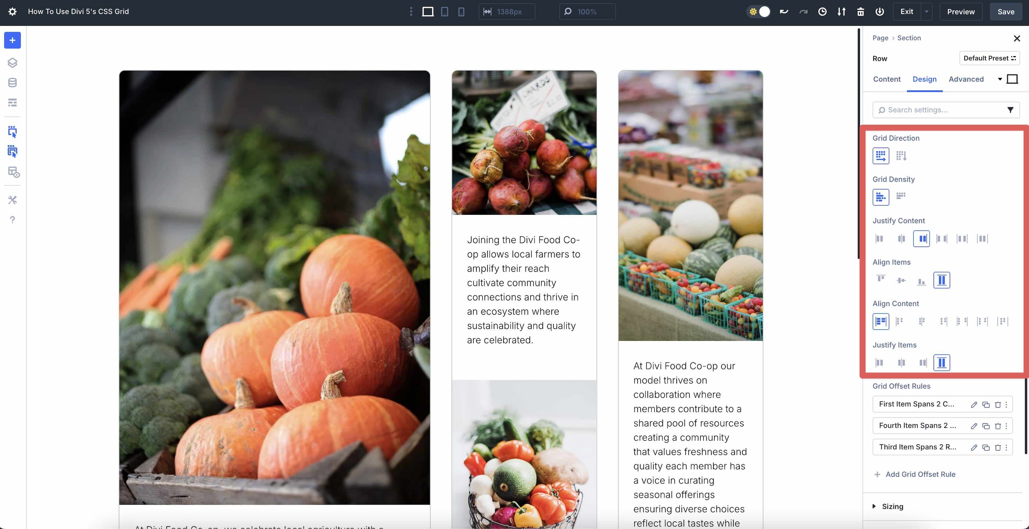 Divi 5 CSS Grid