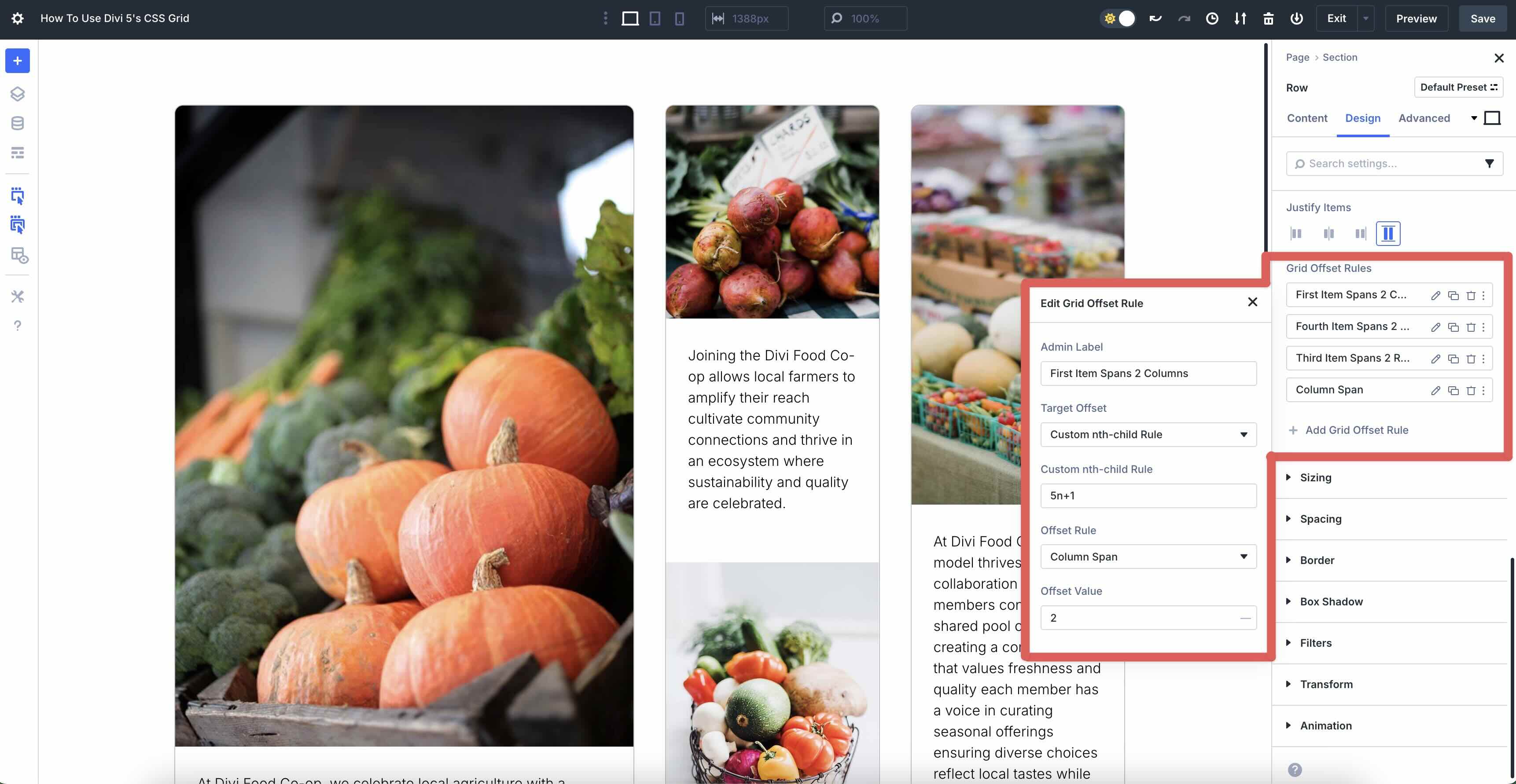 Divi 5 CSS Grid