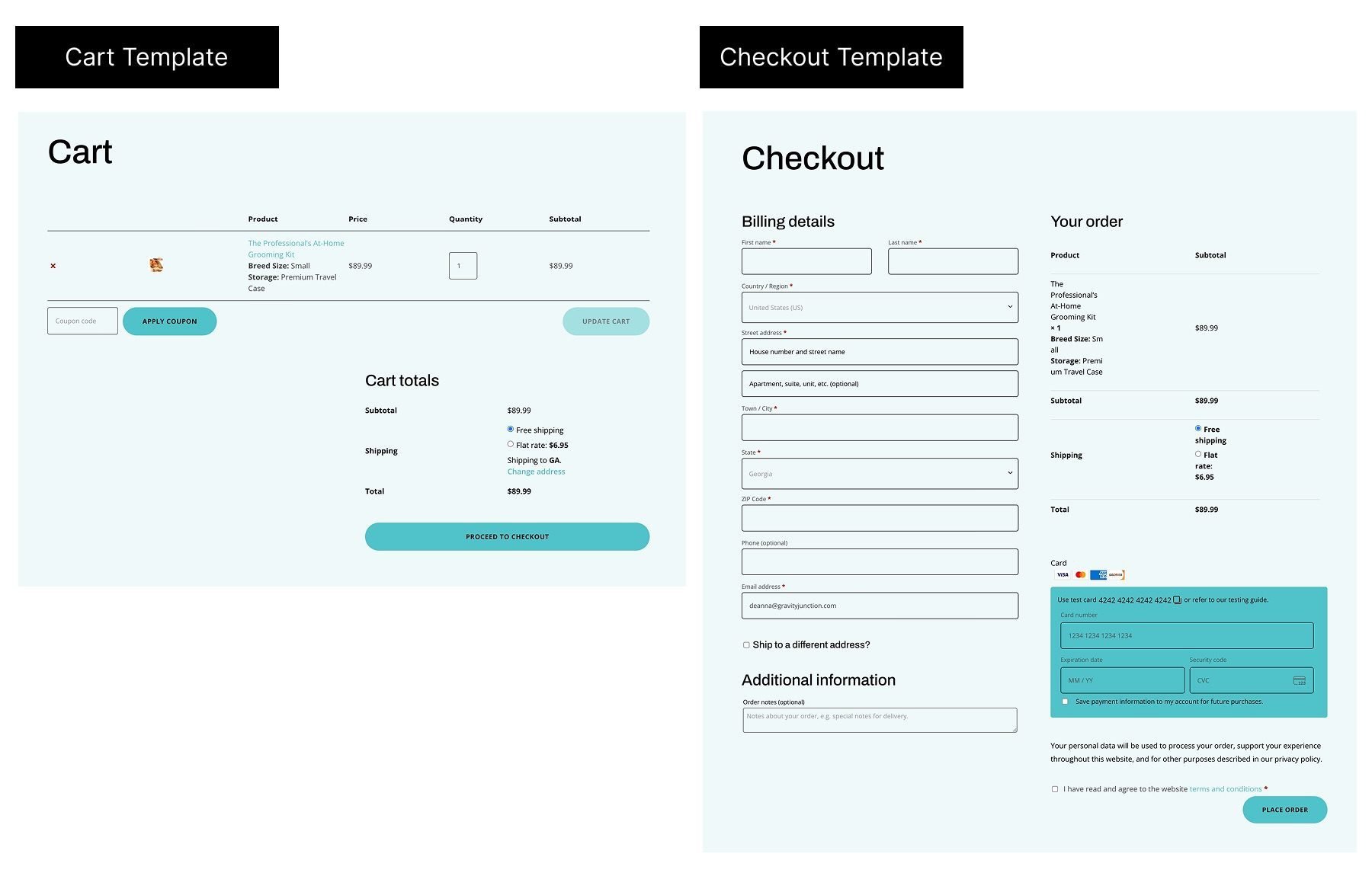 Divi 5 Woo Cart & Checkout Modules