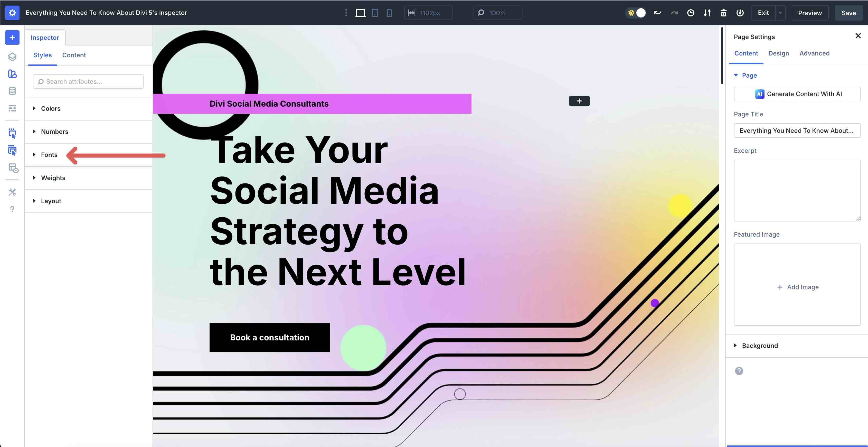 Divi 5 Inspector