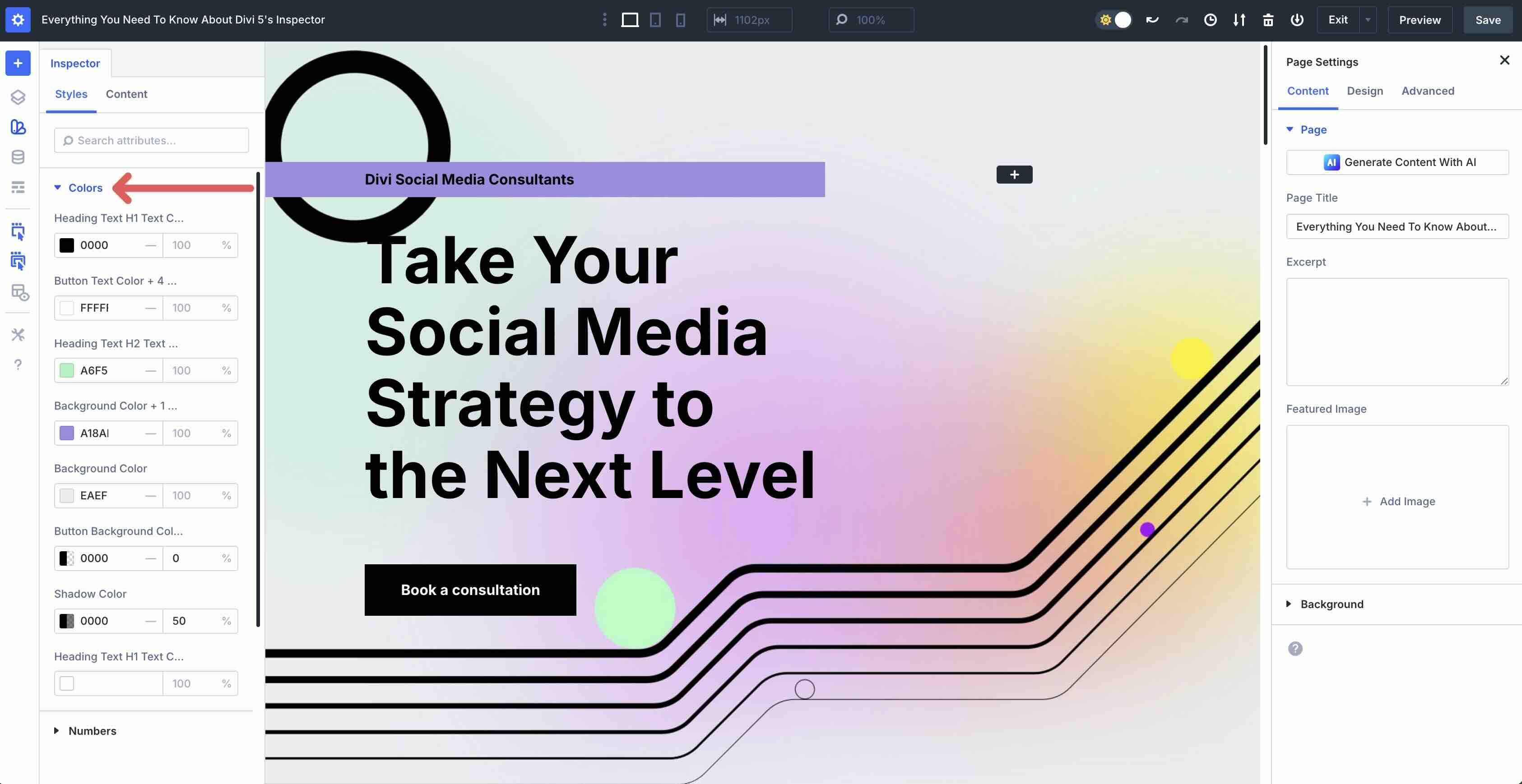 Divi 5 Inspector